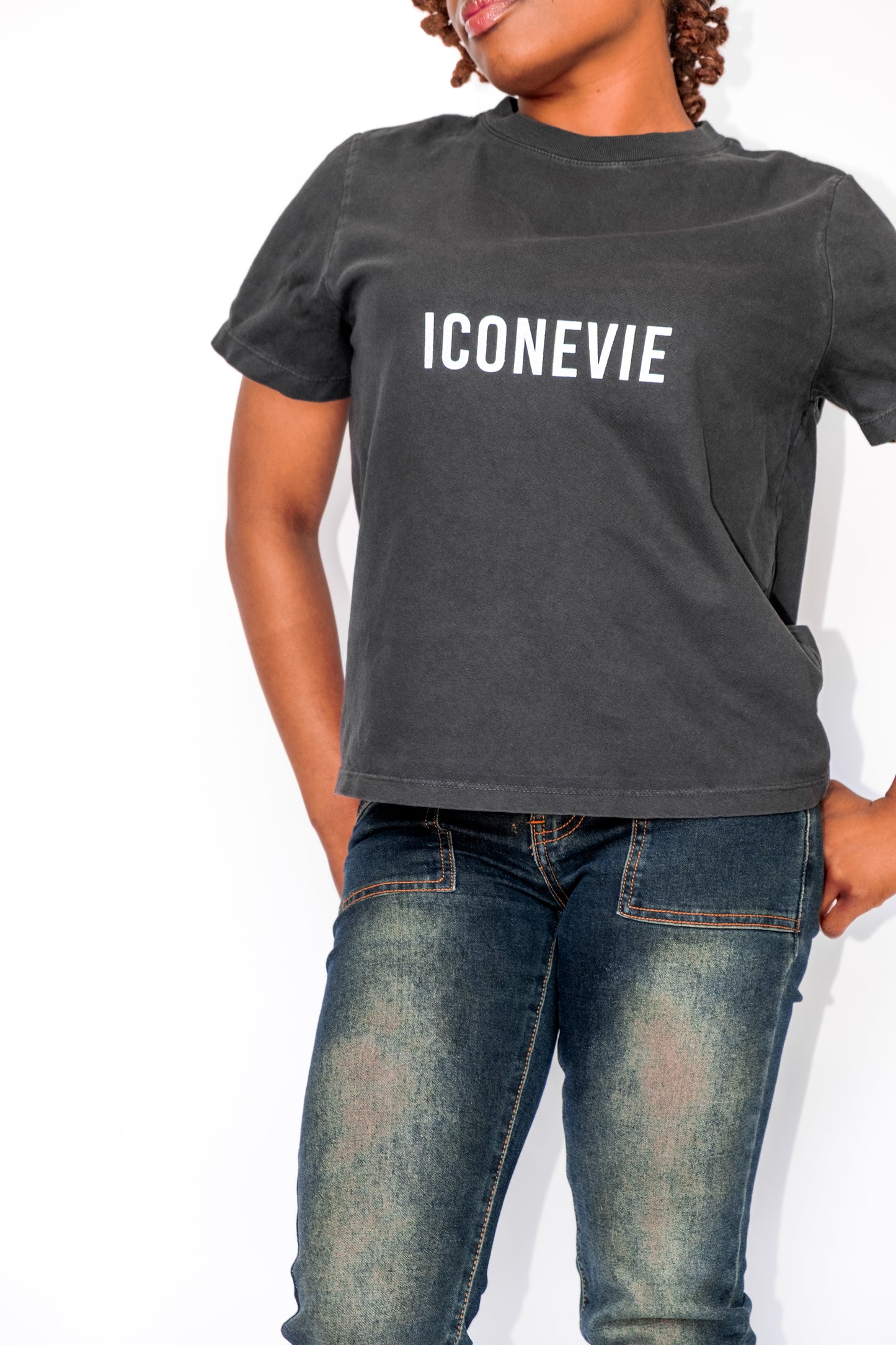 Cropped Logo Tee