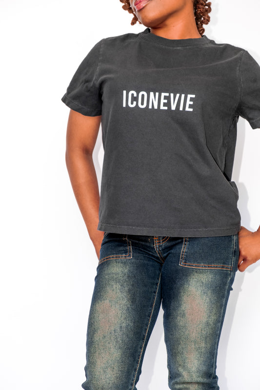 Cropped Logo Tee