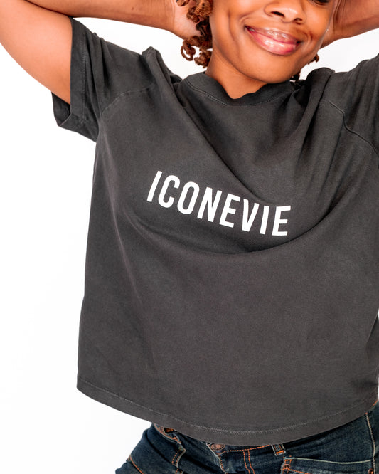 Cropped Logo Tee